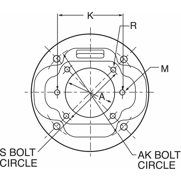 Pump/Motor Adapter, SAE AA, 56C-145TC