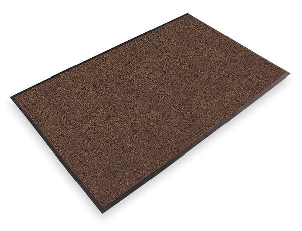 Entrance Mat, Dark Brown, 4 ft. W x 6 ft. L