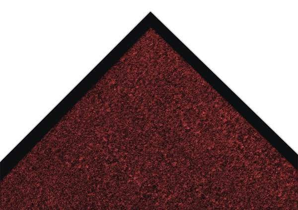 Entrance Mat, Red/Black, 4 ft. W x 6 ft. L