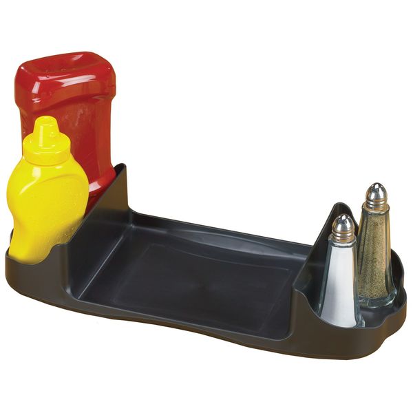 Plastic, Color Black, 200, Dispenser Caddy