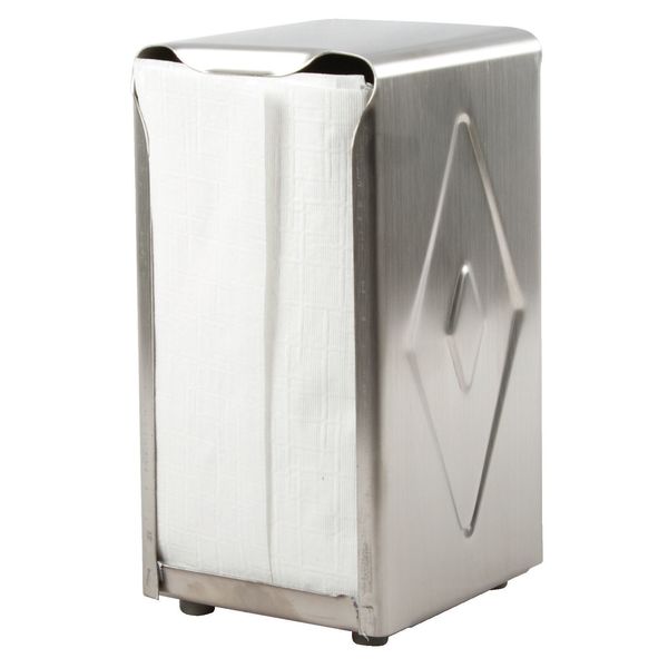 Steel, Color Chrome, 150, Napkin Dispenser