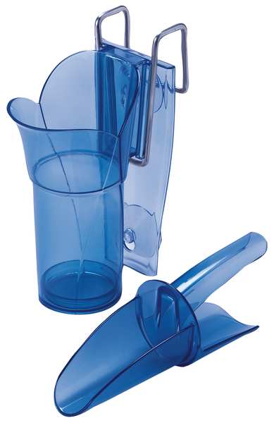 Ice Scoop and Holder, 12 to 16 oz.