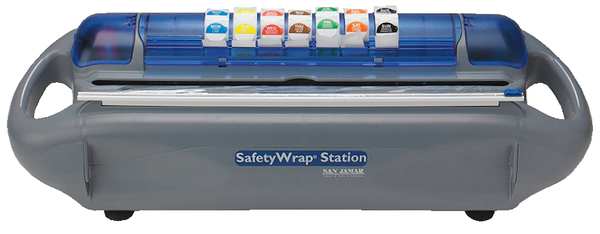 Safety Wrap Station with 1 Slide Cutter