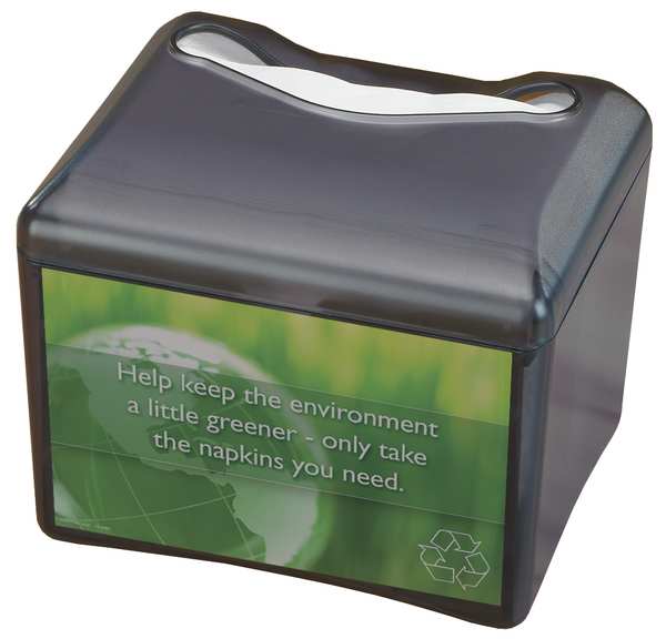 Plastic, Color Black, 200, Napkin Dispenser