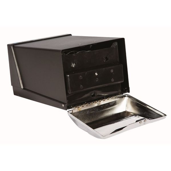 Plastic, Steel, Color Black, Chrome, 300