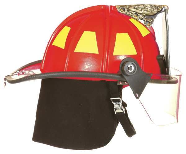 Fire Helmet, Red, Traditional