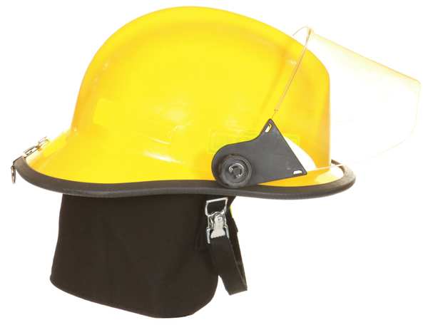 Fire Helmet, Yellow, Modern