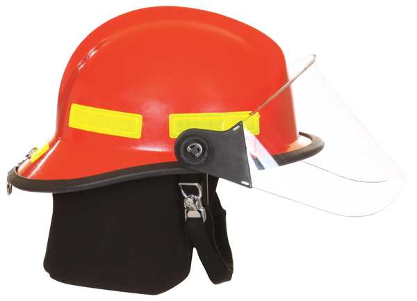 Fire Helmet, Red, Modern