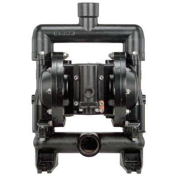 Double Diaphragm Pump, Aluminum, Air Operated, Nitrile, 60 GPM