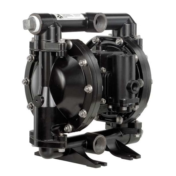 Double Diaphragm Pump, Aluminum, Air Operated, Santoprene, 52 GPM