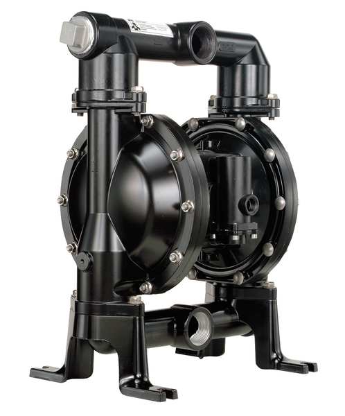 Double Diaphragm Pump, Aluminum, Air Operated, Nitrile, 123 GPM