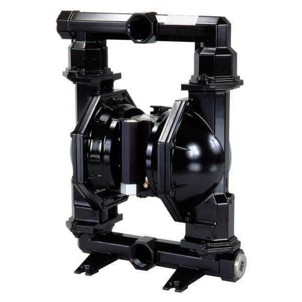 Double Diaphragm Pump, Cast iron, Air Operated, Santoprene, 172 GPM