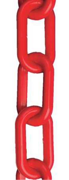 Plastic Chain, 3 In x 300 ft, Red