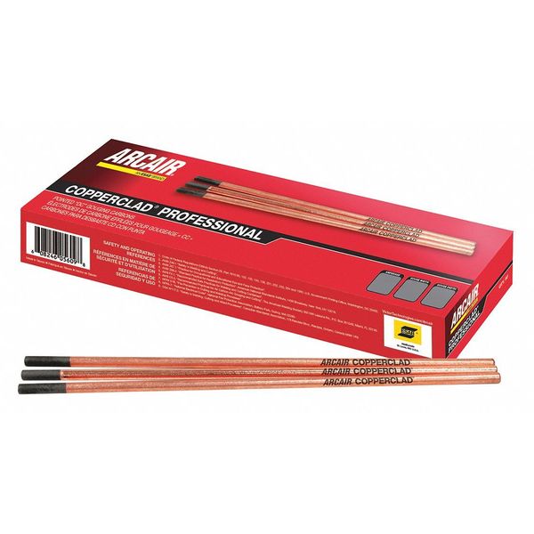 Gouging Elect., Copperclad, 1/8x12, PK100