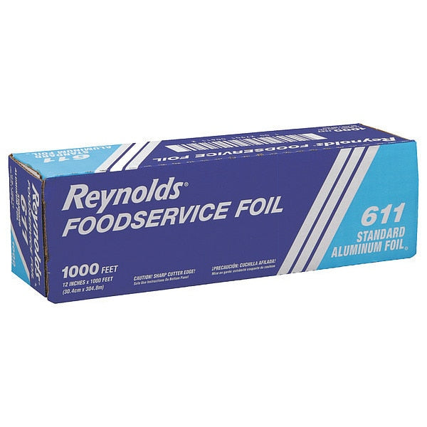 Foil Roll, Aluminum, Standard, 1000 ft., 12