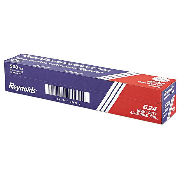 Foil Roll, Aluminum, Heavy Duty, 500 ft, 18