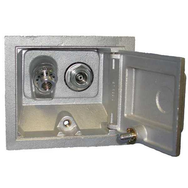 Frostproof Enclosed Wall Hydrant, 12 In.