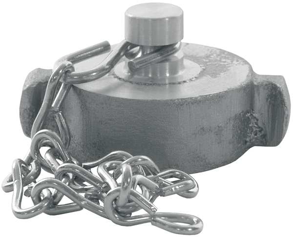 Rocker Lug Cap w/Chain, FNST, 2-1/2 In