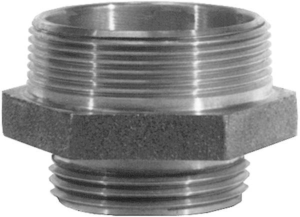 Hex Nipple, MNPTxMNPSH, 2 Inx2-1/2 In