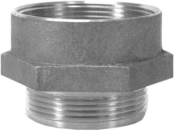 Hex Nipple, FNPTxGHT Male, 1 Inx3/4 In