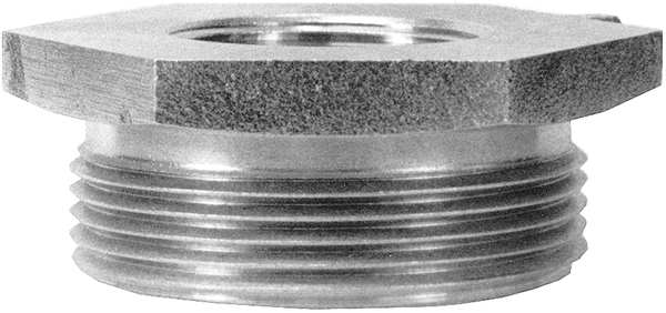 Hex Nipple, NPSHxMNPT, 3/4 Inx1 In
