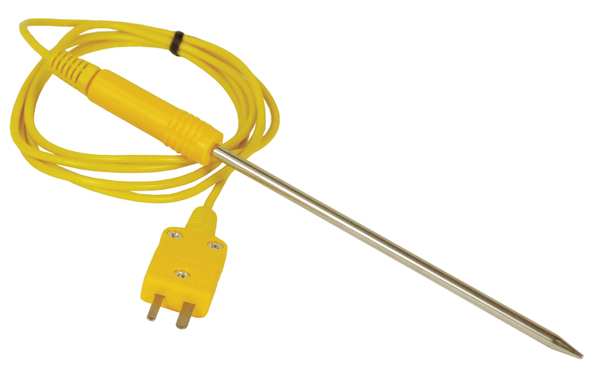 Immersion Temp Probe, -40 to 950 Deg F