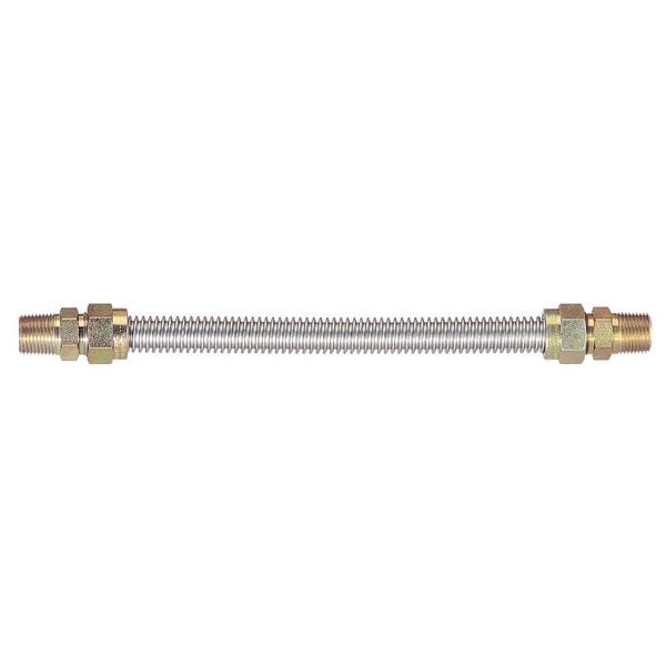 Gas Connetor, 304 SS, 5/8 x 24 In