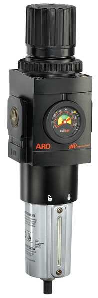 Filter/Regulator, 13.64 In. H, 3.54 In. W