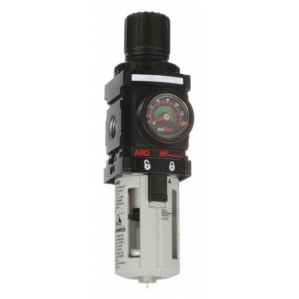 Filter/Regulator, 6.20 In. H, 1.60 In. W