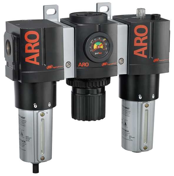Filter/Regulator/Lubricator, 0 to 140 psi