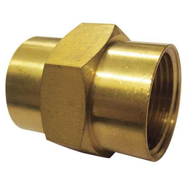 Brass Coupling, FNPT, 1/4