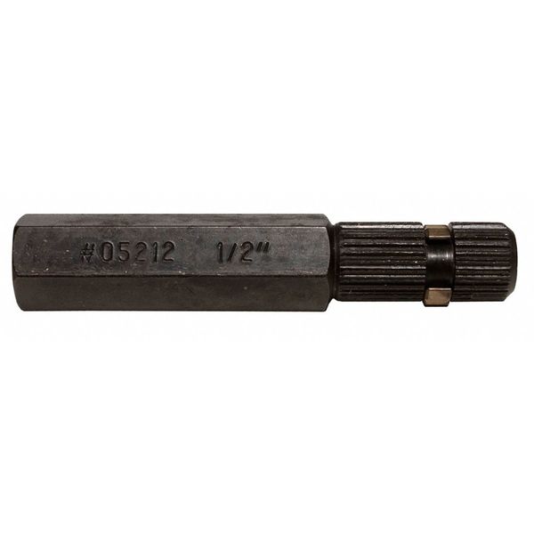Pipe Wrench, Internal, 1/2 In, Steel
