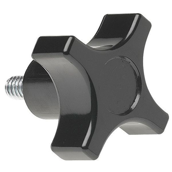 Four Prong Knob, Clamp Knob, 1/4-20 Size, 2