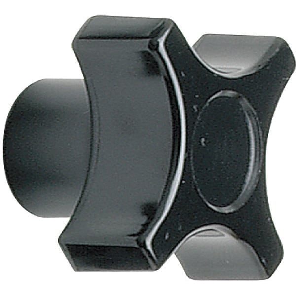 Four Prong Knob, Clamp Knob, 1/2-13 Size, 1.14