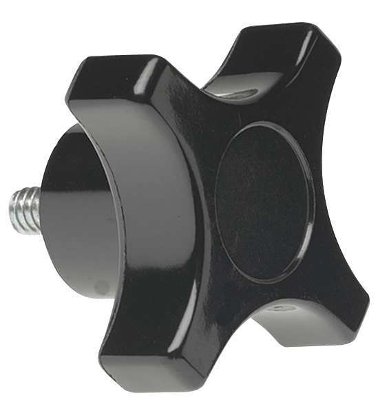 Four Prong Knob, Clamp Knob, 5/16-18 Size, 1.51