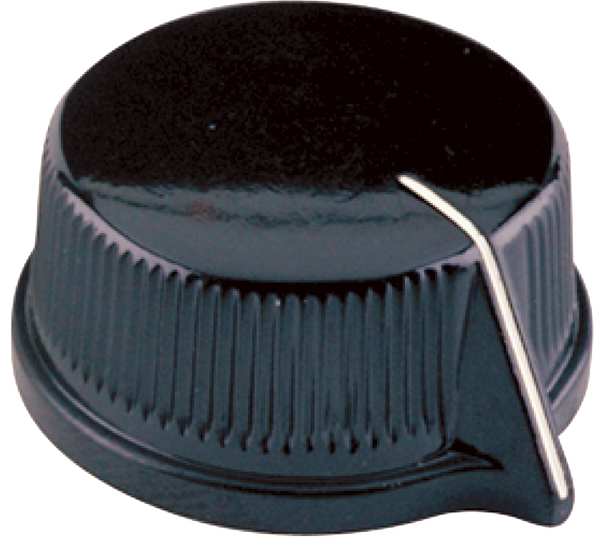 Pointed Control Knob, 1/4