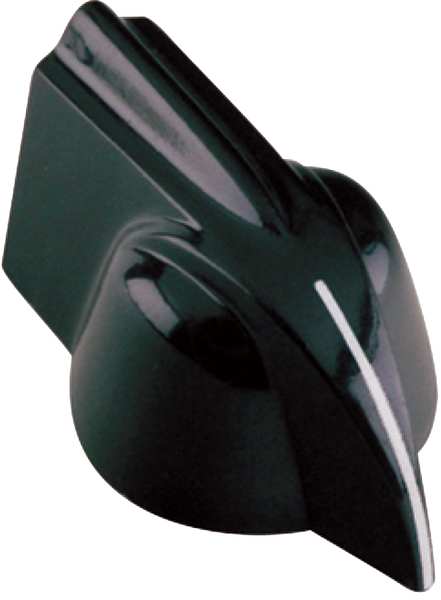 Pointed Control Knob, 1/4