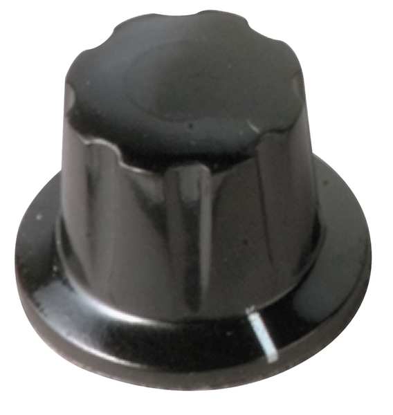Skirted Control Knob, Control Knob, 1/4