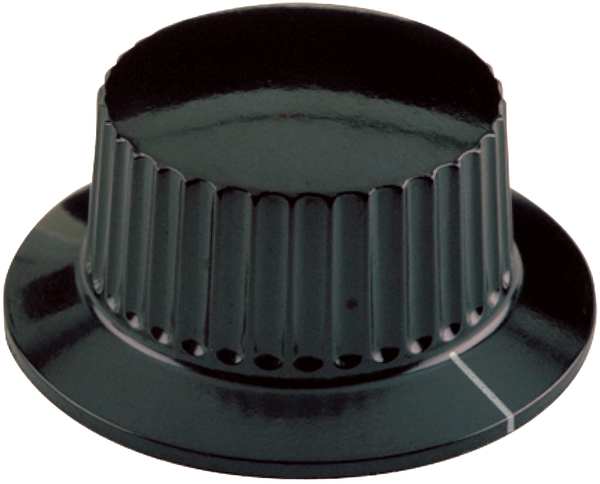 Skirted Control Knob, Control Knob, 1/4