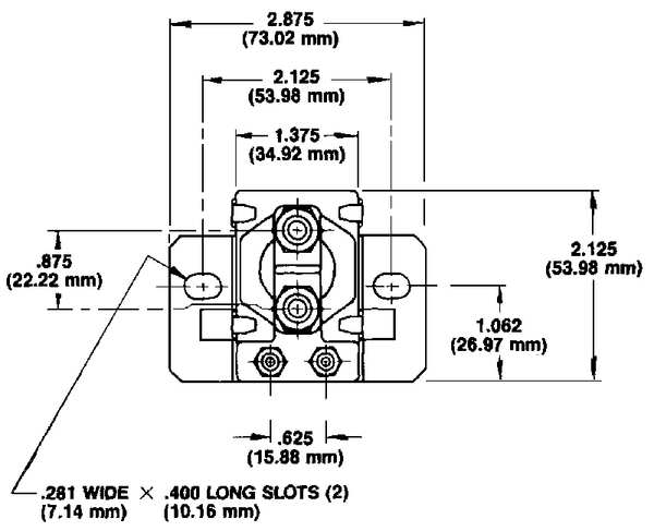 DC Power Solenoid, 12V, Amps 80