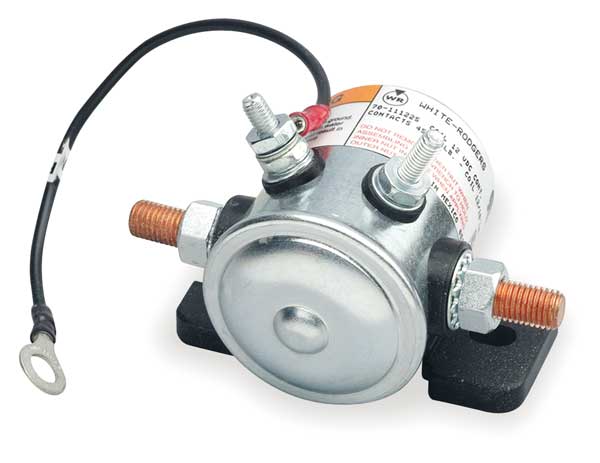 DC Power Solenoid, 12V, Amps 80