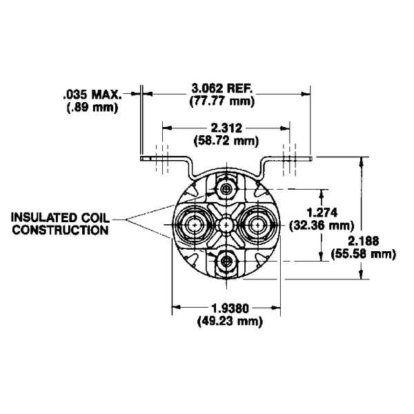 DC Power Solenoid, 24V, Amps 100