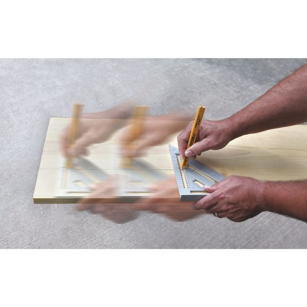 Rafter Angle Square, 12 In, Aluminum
