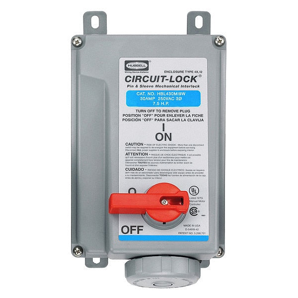 Receptacle, Interlock