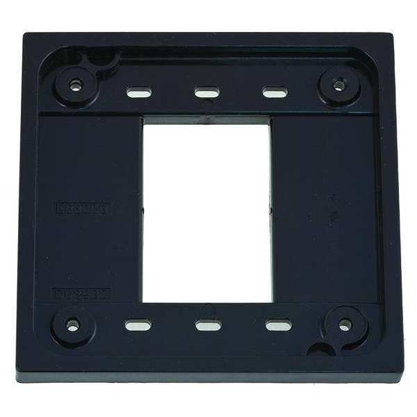 4-PLEX Accessory, Number of Gangs: 2 Polycarbonate, Blue