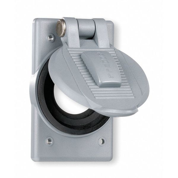 1 -Gang Vertical Weatherproof Cover, 2-27/32