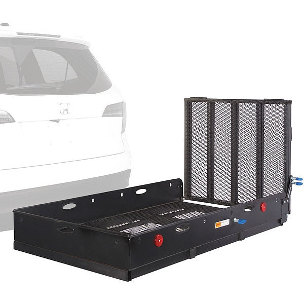 Cargo Carrier, Silver, Single/Drop Door