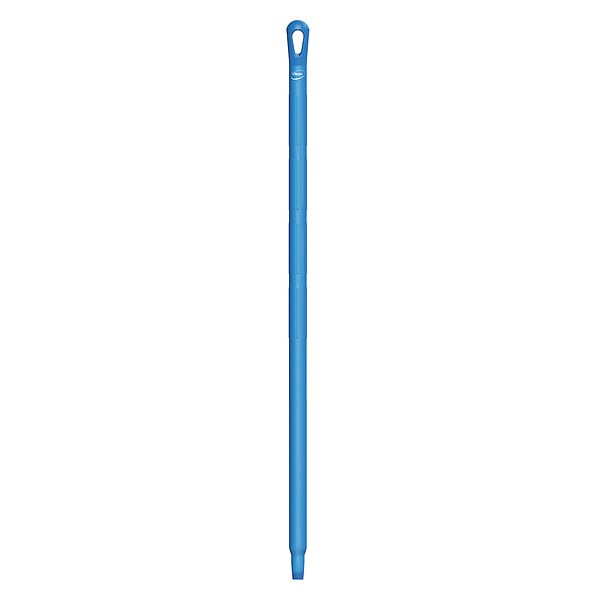 Color Coded Handle, 1 1/4 in Dia, Blue, Polypropylene
