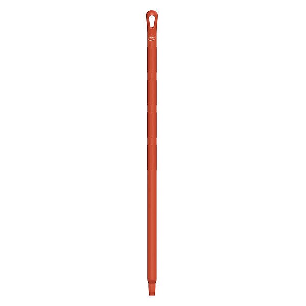 Color Coded Handle, 1 1/4 in Dia, Red, Polypropylene