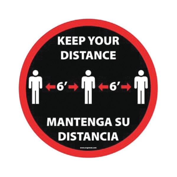 Social Distancing Sign, 12